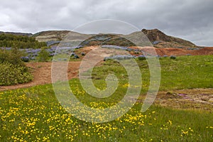 Image of nature and landscapes of iceland