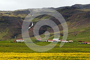 Image of nature and landscapes of iceland