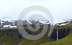 Image of nature and landscapes of iceland