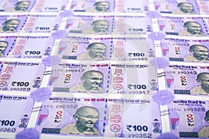 Image of new Indian currency notes