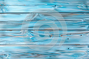 Image of Old blue wood planks pattern. Texture for background usage