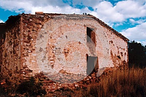 Old ruins of the family house photo