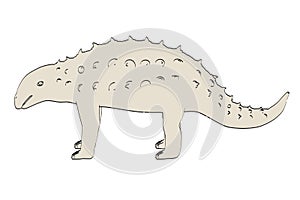Image of panoplosaurus dino