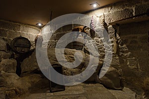 Pantry in the old castle