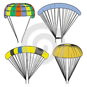 Image of parachute set