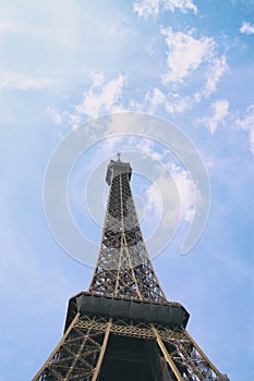 Image of Paris Eiffel Tower. France