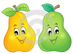 Image with pear theme 3