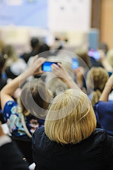 People on a conference photo