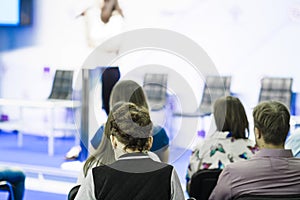 People on a conference