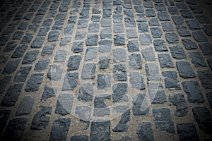 Image of perspective old stone floor