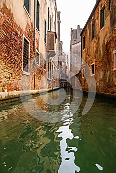 Image of picturesque chanels of Venice, Italy