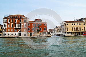 Image of picturesque chanels of Venice, Italy