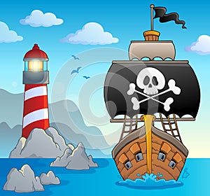 Image with pirate vessel theme 2