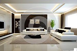 matured living room, where sophistication and vibrancy harmonize seamlessly