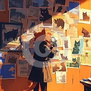 The Cat Sleuth: Mystery Solving in Style photo