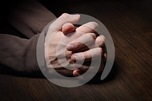 Image of praying hands