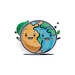 Beautiful and elegant image for earth day AI Generated