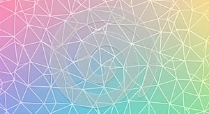 Abstract Geometric Background with Pastel Gradient