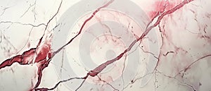Abstract Marble Texture Background With Rose Veins, Modern Design