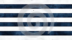 A repeating pattern of blue and white stripes. photo