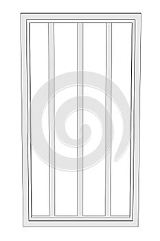 Image of prison window