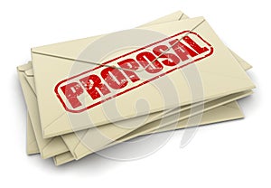 Image of Proposal letters photo