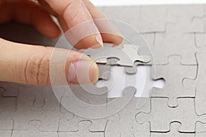 Image of Puzzle piece , Last puzzle piece