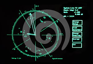 Image of radar screen