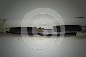 Image of refrigerant pipe,air conditioning equipment