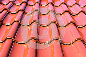 An Image of a Roof tile, pattern, house