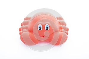 image of rubber toy white background