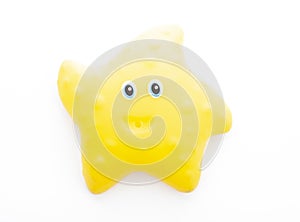 image of rubber toy white background