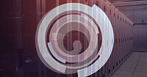 Image of scope scanning and data processing over computer servers