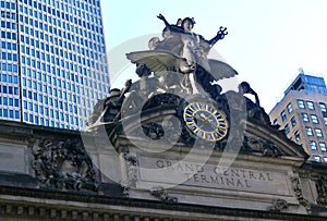 Image of Grand Central Station, a station in Manhattan, New York City. photo