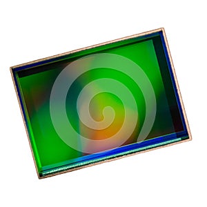 Image sensor inside a full-frame digital camera