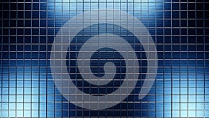 Abstract Blue Grid Pattern Background Design