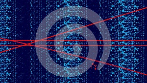 Intersections of Blue and Red
