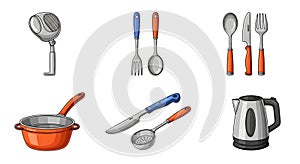 Kitchen Tools and Utensils Illustration: A Comprehensive Collection of Culinary Essentials