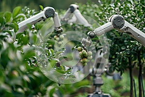 Robotic Harvesting in Modern Agriculture: Automated Fruit Picking photo