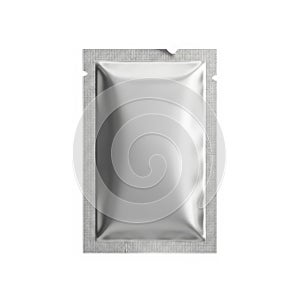 A close-up view of a metallic, rectangular object with a grid pattern