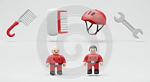 AI-Generated 3D Icons