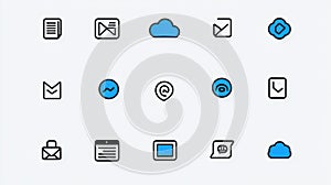 Modern UI Icons Set