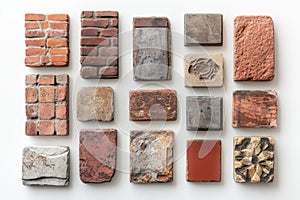 Vintage Bricks with Unique Patterns