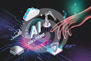 AI Solutions and Digital Innovation - Cloud Computing, Robotics, and Data Processing