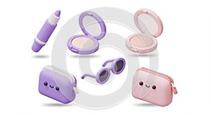 AI-Generated Cute Makeup & Accessories