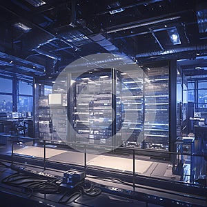 High-Tech Data Center photo