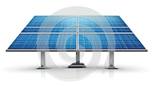 Ground-Mounted Solar Panel Array