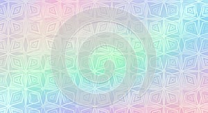 Soft Pastel Gradient Geometric Pattern Background