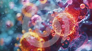 Animated Visualization of Cell Replication