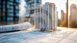 AI-Generated Architectural Model